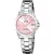 Festina Swiss Made orologio da donna F20049/3, quadrante rosa, cinturino in acciaio inossidabile argento