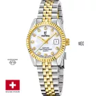 Festina Swiss Made Classic orologio da donna F20088/1, cinturino in acciaio inossidabile argento