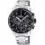 Festina Timeless Chrono orologio da uomo F20560/5, quadrante nero, cinturino in acciaio inossidabile argento