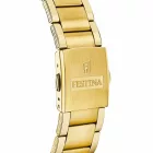 Festina Timeless Chronograph orologio da uomo F20633/2, quadrante blu, cinturino in acciaio inossidabile oro