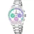 Festina Boyfriend orologio da donna F20753/5, quadrante bianco, cinturino in acciaio inossidabile argento