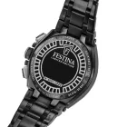 Festina Chrono Bike Limited Edition orologio da uomo set F20761/1, quadrante nero, cinturino in acciaio inossidabile bianco