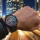 Festina Chrono Bike Limited Edition orologio da uomo set F20761/1, quadrante nero, cinturino in acciaio inossidabile bianco