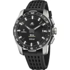 Festina Connected Full D smartwatch da uomo F23305/8, quadrante nero, cinturino in silicone nero