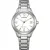 Citizen Elegance Lady orologio da donna FE6121-67A, quadrante bianco, cinturino in acciaio inossidabile argento