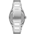 Fossil Everett orologio da uomo FS5822, quadrante blu, cinturino in acciaio inossidabile argento