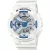 Casio G-Shock orologio da uomo GA-110HDS-7AER, quadrante bianco, cinturino in plastica bianco