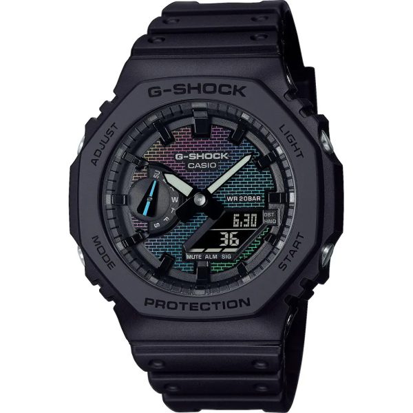 Casio G-Shock Rainbow Brick Wall orologio da uomo GA-2100RW-1AER