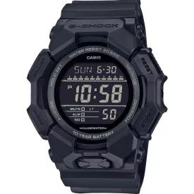 Casio G-Shock orologio da uomo GD-010-1A1ER, quadrante nero, cinturino in plastica nero