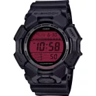 Casio G-Shock orologio da uomo GD-010BBR-1ER, quadrante rosso, cinturino in plastica nero