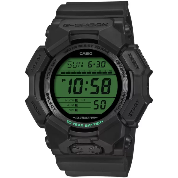 Casio G-Shock Black & Electro Green orologio da uomo GD-010BEG-1ER