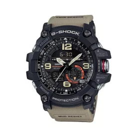 Casio G-Shock Mudmaster orologio da uomo GG-1000-1A5ER, quadrante nero, cinturino in plastica marrone