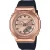 Casio G-Shock orologio da donna GM-S2110PG-1A4ER, quadrante oro rosa, cinturino in plastica nero