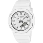 Casio G-Shock orologio da donna GMA-P2110-7AER, quadrante bianco, cinturino in plastica bianco