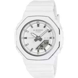 Casio G-Shock orologio da donna GMA-P2110-7AER, quadrante bianco, cinturino in plastica bianco