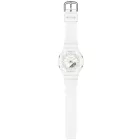 Casio G-Shock orologio da donna GMA-P2110-7AER, quadrante bianco, cinturino in plastica bianco