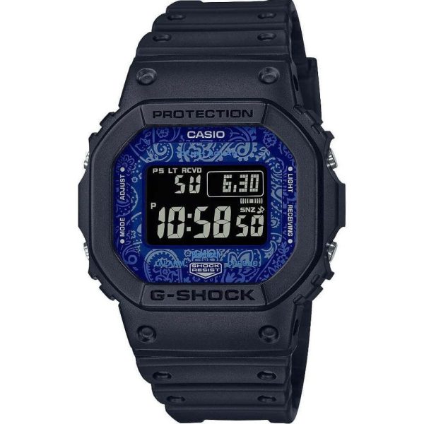 Casio G-Shock Blue Paisley Special Edition orologio da uomo GW-B5600BP-1ER