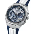 Seiko Astron 145th Anniversary Limited Edition orologio da uomo set HAB004J1, quadrante argento, cinturino in titanio argento