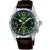 Seiko Prospex Alpinist GMT orologio da uomo HBC007J1, quadrante verde, cinturino in pelle marrone