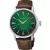 Seiko Presage Cocktail Time Mint Mist orologio da uomo HCB002J1, quadrante verde, cinturino in pelle marrone