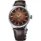 Seiko Presage Cocktail Time Whisky Mist orologio da uomo HCB003J1, quadrante marrone, cinturino in pelle marrone