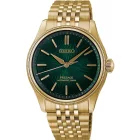 Seiko Presage Bonsai Limited Edition orologio da uomo set HCC009J1, quadrante verde, cinturino in acciaio inossidabile oro