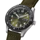 Seiko 5 Sports Field New Design orologio da uomo HDB008K1, quadrante verde, cinturino in pelle verde