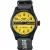 Seiko 5 Sports Honda Super Cub Limited Edition orologio da uomo HDB010K1, quadrante giallo, cinturino in tessuto grigio
