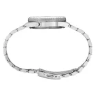 Seiko Rotocall Reissue orologio da uomo HFL002P1, quadrante nero, cinturino in acciaio inossidabile argento