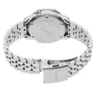 Seiko Rotocall Reissue orologio da uomo HFL002P1, quadrante nero, cinturino in acciaio inossidabile argento