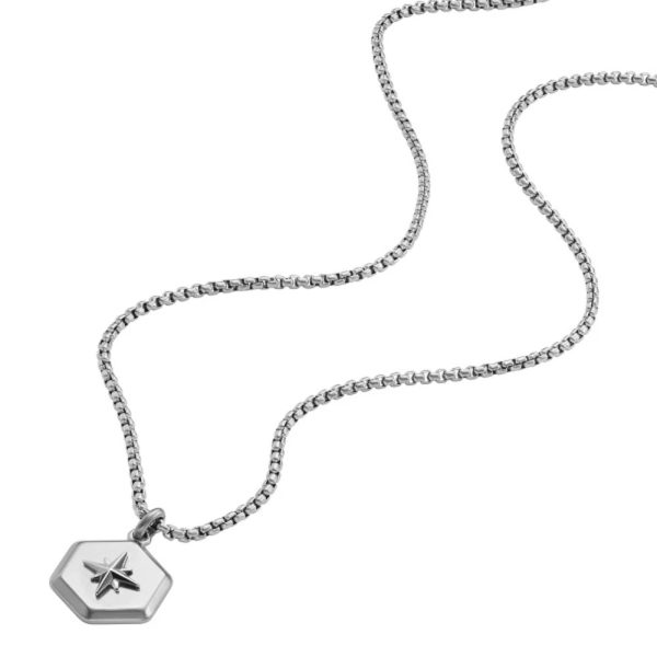 Fossil Sutton Uomo collana JF04618040