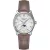 Longines Master Collection orologio da donna L2.409.4.87.4, cinturino in pelle grigio