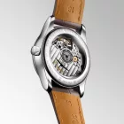Longines Master Collection orologio da donna L2.409.4.87.4, cinturino in pelle grigio