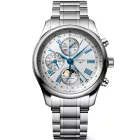 Longines Master Collection orologio da uomo L2.773.4.71.6, quadrante argento, cinturino in acciaio inossidabile argento