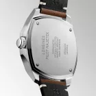 Longines Pilot Majetek orologio da uomo L2.838.4.53.0, quadrante nero, cinturino in pelle marrone