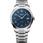 Longines Master Collection orologio da uomo L2.950.4.93.6, quadrante blu, cinturino in acciaio inossidabile argento