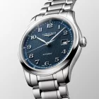 Longines Master Collection orologio da uomo L2.950.4.93.6, quadrante blu, cinturino in acciaio inossidabile argento