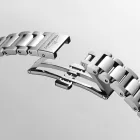 Longines Conquest orologio da donna L3.320.5.02.6, quadrante verde, cinturino in acciaio inossidabile argento