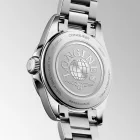 Longines Conquest orologio da donna L3.350.4.12.6, quadrante bianco, cinturino in acciaio inossidabile argento