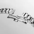 Longines Conquest orologio da donna L3.350.4.12.6, quadrante bianco, cinturino in acciaio inossidabile argento