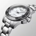 Longines HydroConquest orologio da donna L3.370.4.87.6, cinturino in acciaio inossidabile argento