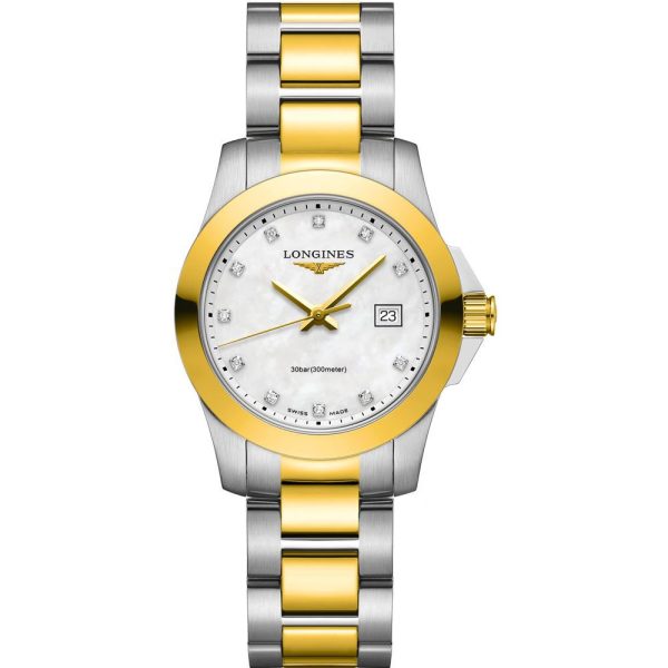 Longines Conquest orologio da donna L3.376.3.87.7