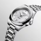 Longines Conquest orologio da donna L3.430.4.87.6, cinturino in acciaio inossidabile argento