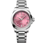 Longines Conquest orologio da donna L3.430.4.99.6, quadrante rosa, cinturino in acciaio inossidabile argento