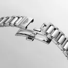 Longines Conquest orologio da donna L3.430.4.99.6, quadrante rosa, cinturino in acciaio inossidabile argento