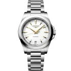 Longines Conquest orologio da donna L3.460.4.12.6, quadrante bianco, cinturino in acciaio inossidabile argento