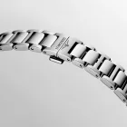 Longines Conquest orologio da uomo L3.750.4.12.6, quadrante bianco, cinturino in acciaio inossidabile argento