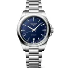 Longines Conquest orologio unisex L3.750.4.92.6, quadrante blu, cinturino in acciaio inossidabile argento