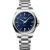 Longines Conquest orologio unisex L3.750.4.92.6, quadrante blu, cinturino in acciaio inossidabile argento