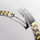 Longines HydroConquest orologio da uomo L3.769.3.56.7, quadrante nero, cinturino in acciaio inossidabile argento